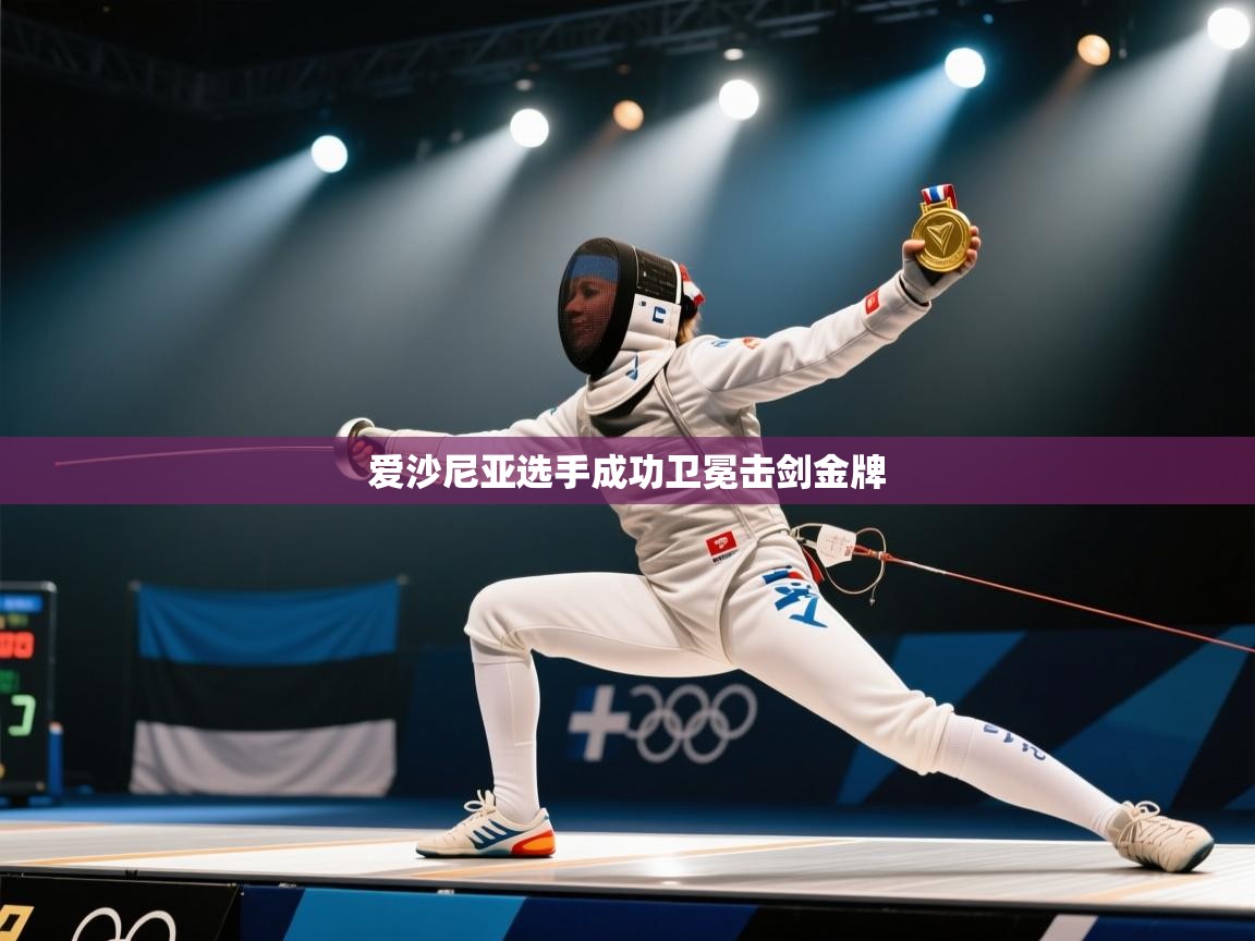 爱沙尼亚选手成功卫冕击剑金牌