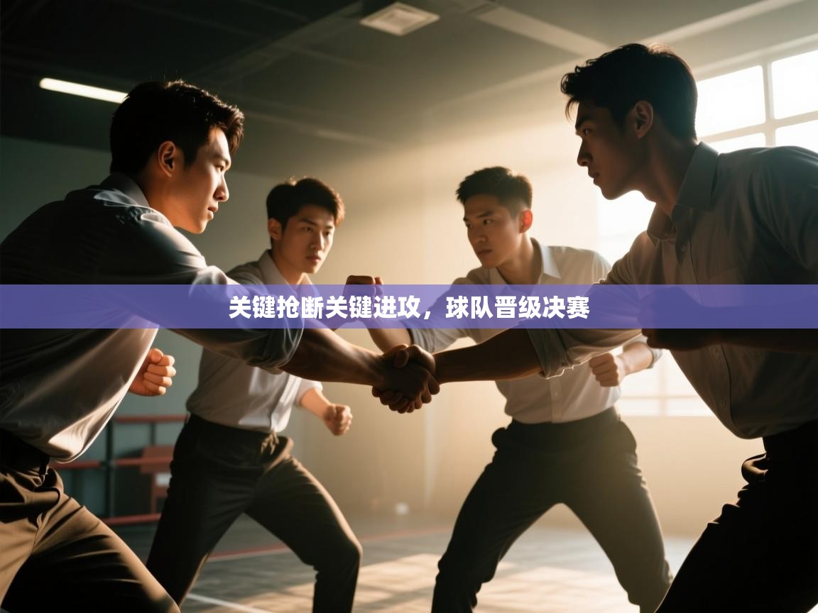 关键抢断关键进攻，球队晋级决赛